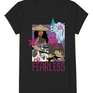 Raya and the Last Dragon Girls Graphic T-Shirt, Sizes XL